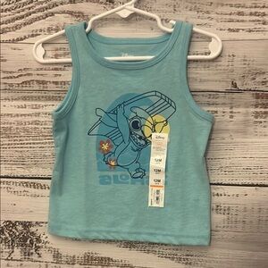 NWT jumping beans Disney stitch boys tank size 12 months